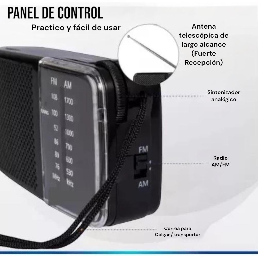 Mini Radio Portatil De Bolsillo A Pilas